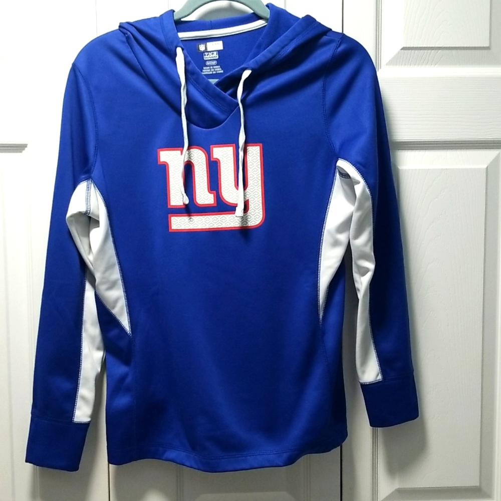 New York Giants NFL TX3 Women’s Graphic Pullover Hoodie, Size Small